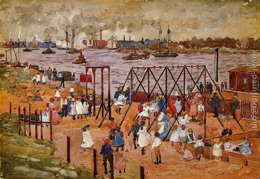 Maurice Brazil Prendergast : The East River